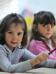 Image showing preschool  kids