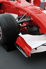 Image showing red formel 1 model