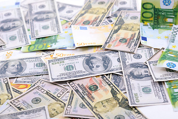 Image showing business money background
