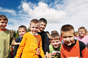 Image showing preschool  kids