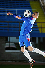 Image showing football player in action