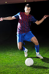 Image showing football player in action