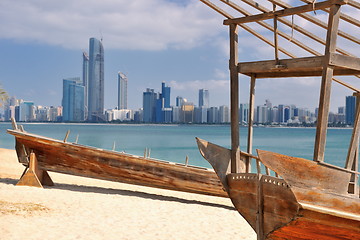 Image showing abu dhabi cityscape