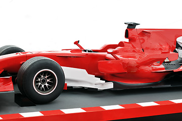 Image showing red formel 1 model