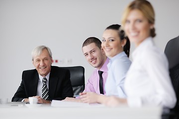 Image showing business people team on meeting