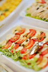 Image showing catering food