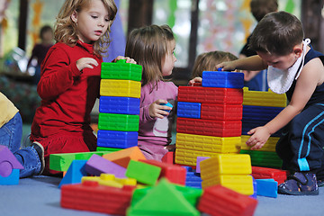 Image showing preschool  kids