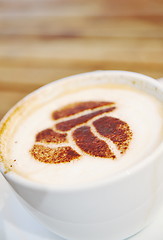 Image showing Coffee capuchino drink