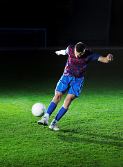 Image showing football player in action