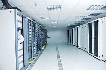 Image showing network server room