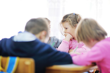 Image showing preschool  kids