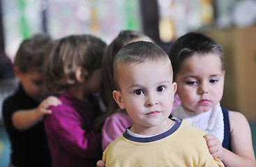 Image showing preschool  kids