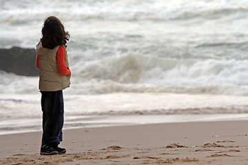 Image showing On the beach