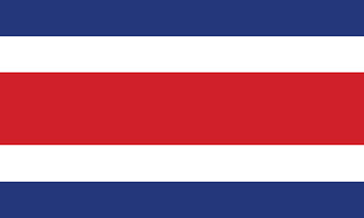 Image showing  Flag of Costa Rica 