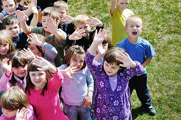 Image showing preschool  kids