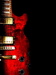 Image showing electric guitar