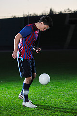 Image showing football player in action