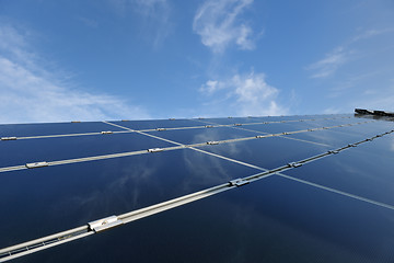 Image showing solar panel renewable energy field