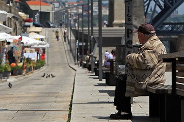 Image showing Street of Porto