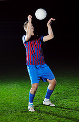 Image showing football player in action