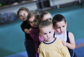 Image showing preschool  kids