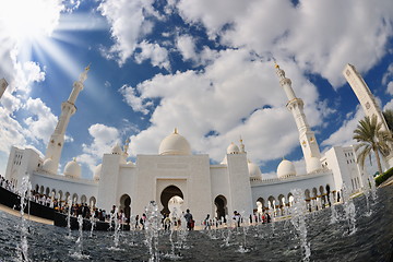 Image showing sheikh zayed mosque