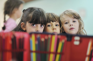 Image showing preschool  kids