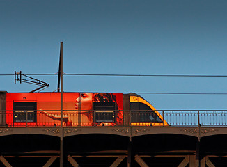 Image showing Red train