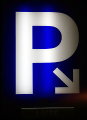 Image showing Underground parking