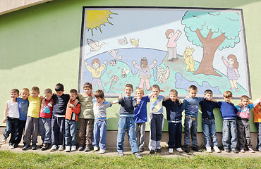 Image showing preschool  kids