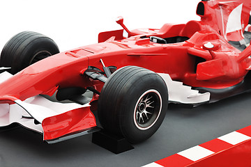 Image showing red formel 1 model