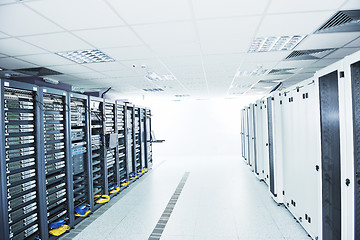 Image showing network server room