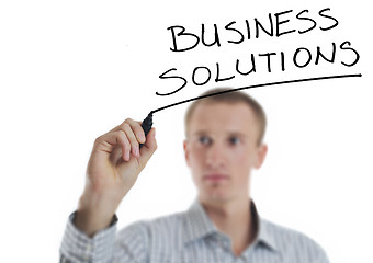Image showing business solutions