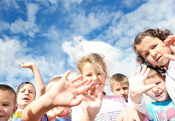 Image showing preschool  kids