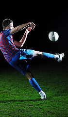 Image showing football player in action