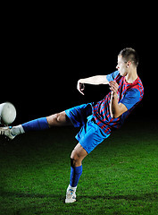 Image showing football player in action