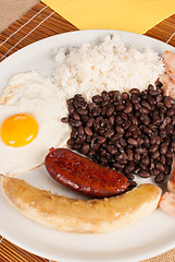 Image showing Colombian lunch