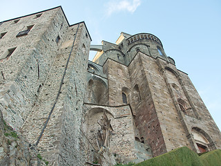 Image showing Sacra di San Michele abbey