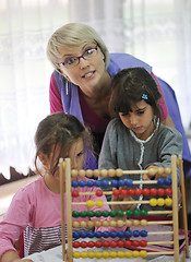 Image showing preschool  kids