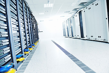 Image showing network server room