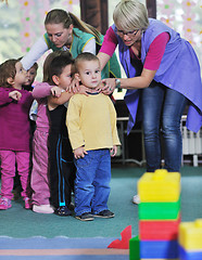 Image showing preschool  kids