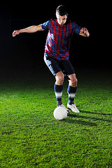 Image showing football player in action