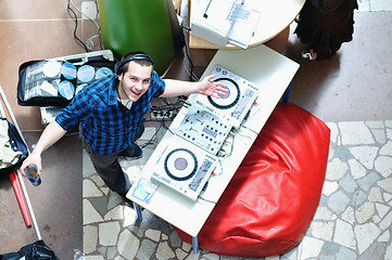 Image showing dj on party event