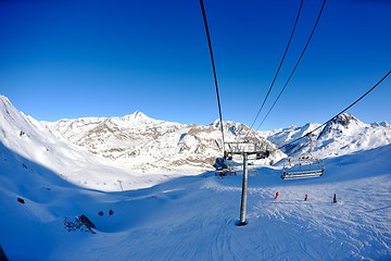 Image showing Ski lift