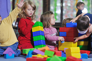 Image showing preschool  kids