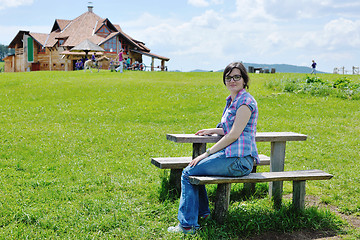 Image showing Enjoying the nature and life