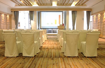 Image showing Empty business conference room