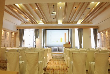 Image showing Empty business conference room