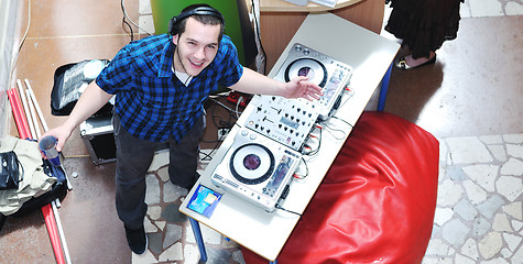 Image showing dj on party event