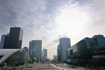 Image showing Modern Buildings in the new center of Paris